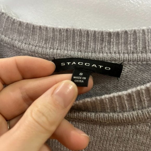 Navy Hearts Sweater - Picture 2 of 3